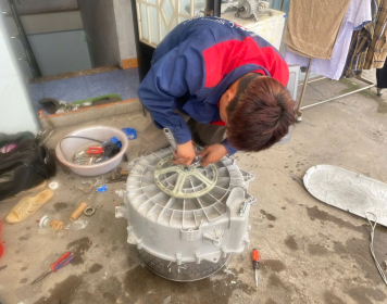 Sửa máy giặt kêu to
