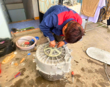 Vệ sinh máy giặt 