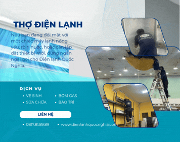 Thợ điện lạnh đường 3D Bình Hưng Hoà - làm nhanh, không phát sinh 