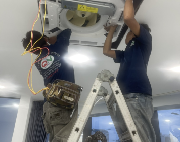 Cung cấp. lắp đặt máy lạnh âm trần