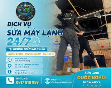 Dịch vụ sửa máy lạnh 24/7 tại Đường Trần Đại Nghĩa - Nhanh chóng, chuyên nghiệp, giá hợp lý
