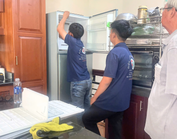 Quy trình vệ sinh tủ lạnh 