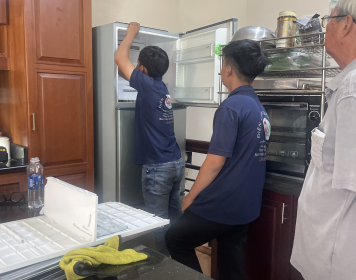 Sửa tủ lạnh khu tên lửa tại nhà,bảo hành dài hạn