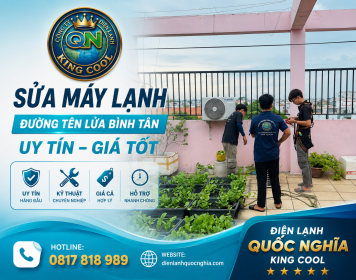 Sửa máy lạnh đường Tên Lửa Bình Tân uy tín giá tốt
