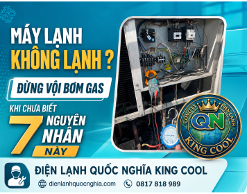Máy lạnh không lạnh ? Đừng vội bơm gas khi chưa biết 7 nguyên nhân này 
