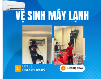 Vệ sinh máy lạnh uy tín, tiết kiệm điện, mát sâu tại chung cư Sista Bình Tân 