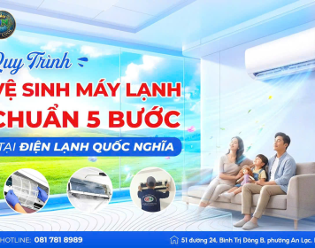 Quy trình vệ sinh máy lạnh chuẩn 5 bước chuyên nghiệp - Có mặt nhanh