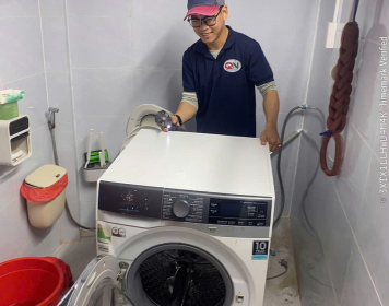 Máy giặt rung lắc mạnh : nguyên nhân và cách khắc phục hiệu quả 