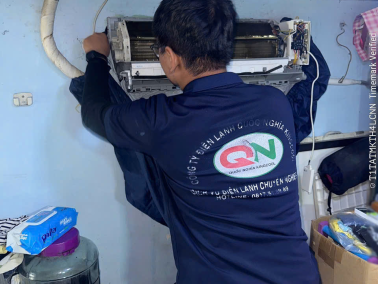 Vệ sinh máy lạnh ở Đường Dương Tự Quán Bình Tân 