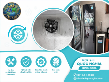 Hư dàn xả đá tủ lạnh Panasonic : Nguyên nhân, dấu hiệu và cách khắc phục hiệu quả 