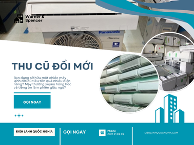 Đổi máy lạnh cũ lấy máy lạnh mới tại Vĩnh Lộc A