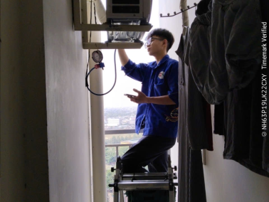 Bơm gas máy lạnh đường Ao Đôi - Có mặt sau 30 phút