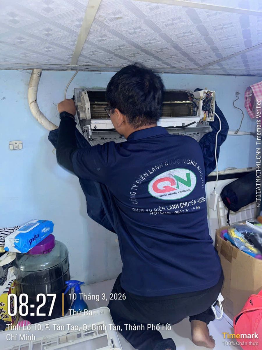 sửa máy lạnh An Lạc 