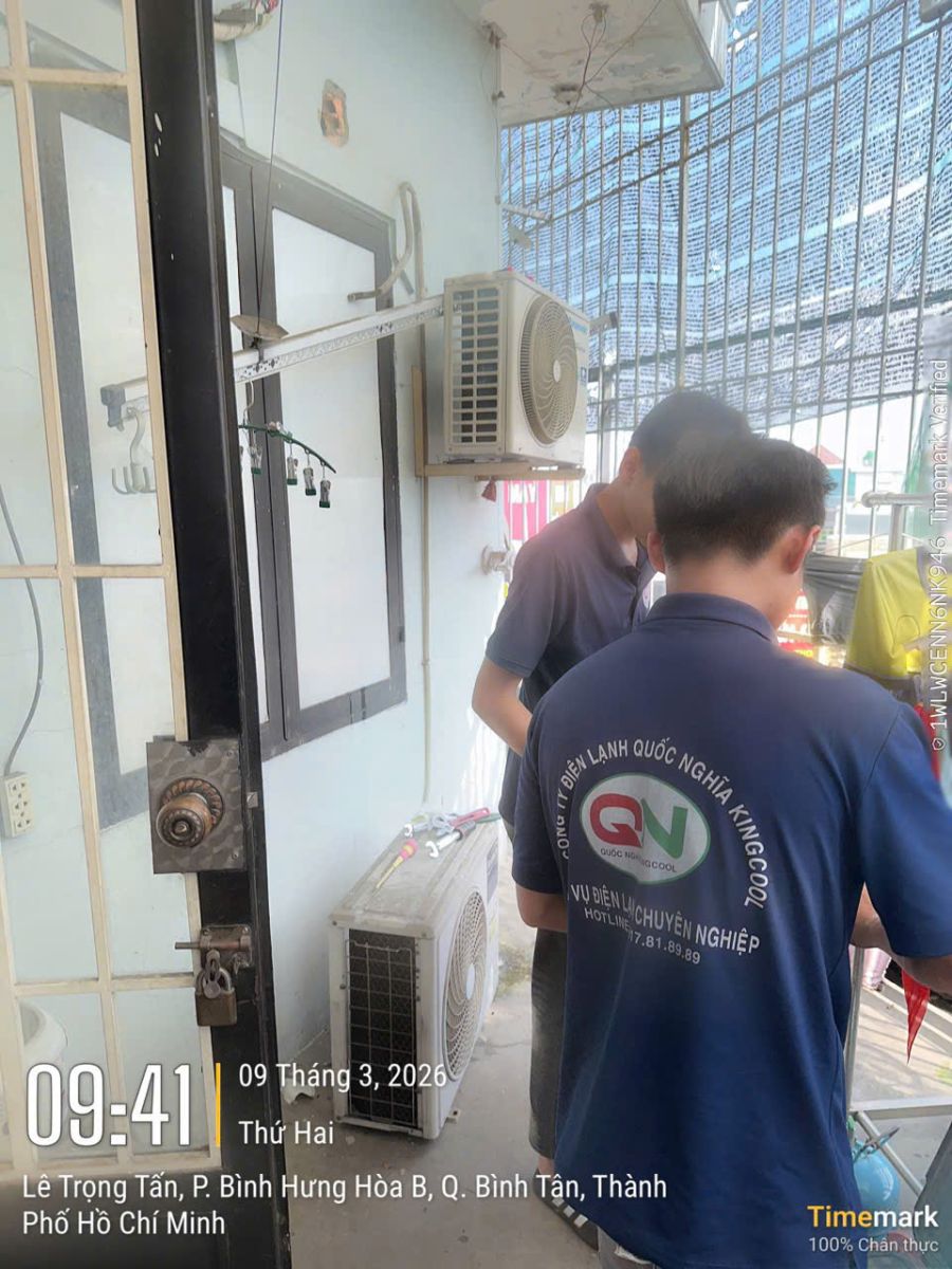 sửa máy lạnh An Lạc 