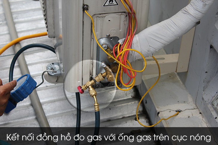 Kiểm tra áp suất gas máy lạnh