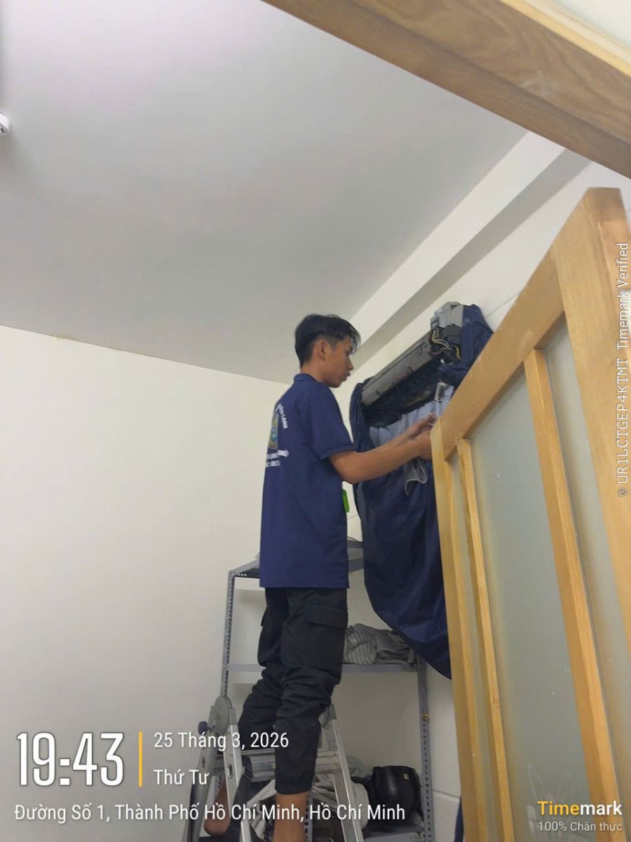 Sửa máy lạnh đường Chiến Lược 