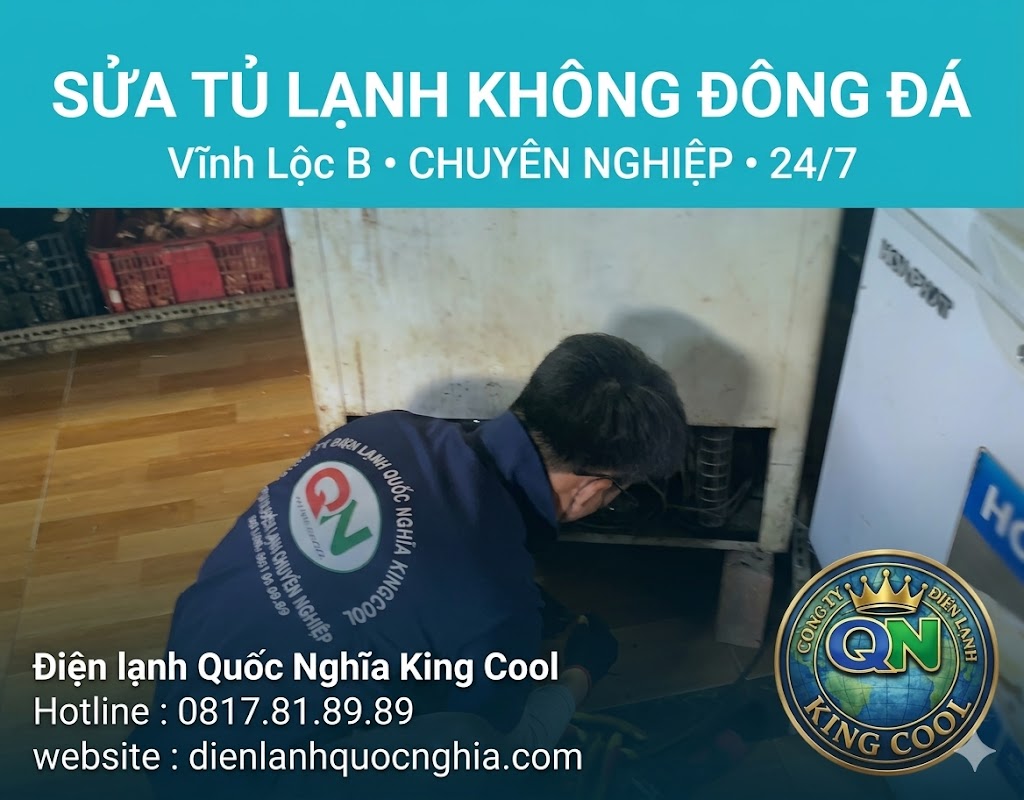 Sửa tủ lạnh không đông đá 