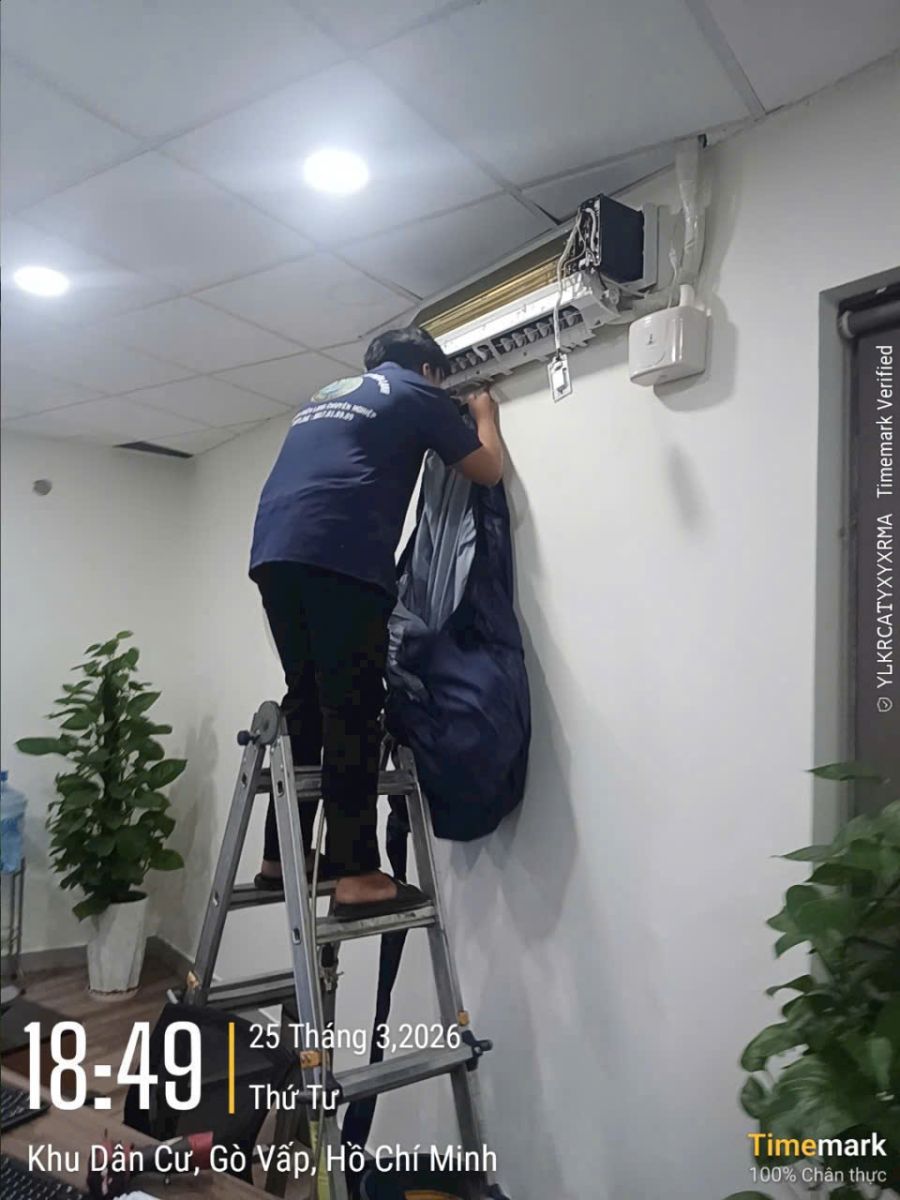 thợ vệ sinh máy lạnh đường nguyễn văn luông an lạc