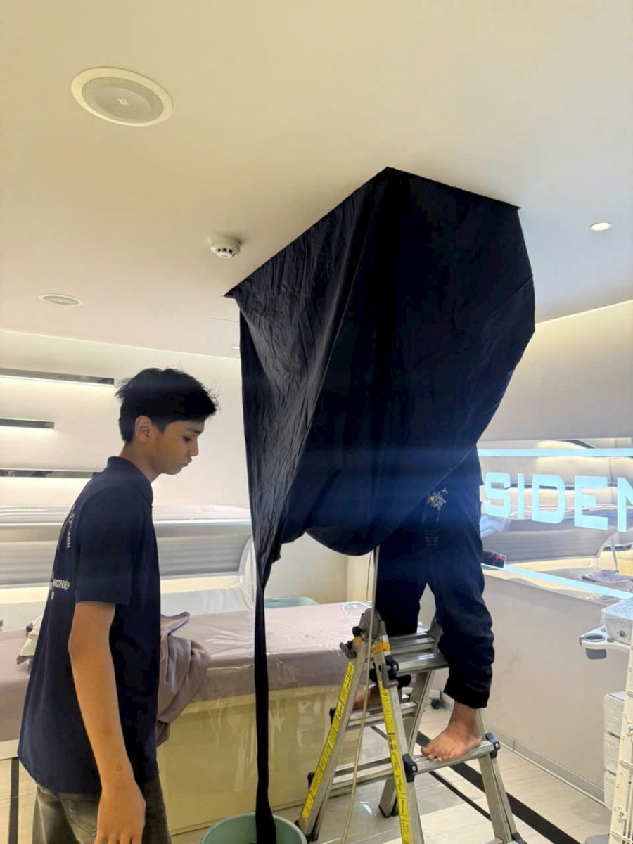 dịch vụ vệ sinh máy lạnh đường nguyễn văn luông an lạc