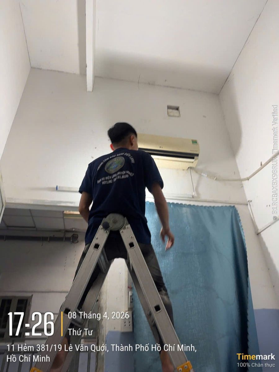 Dịch vụ vệ sinh và sửa chữa máy lạnh chuyên nghiệp