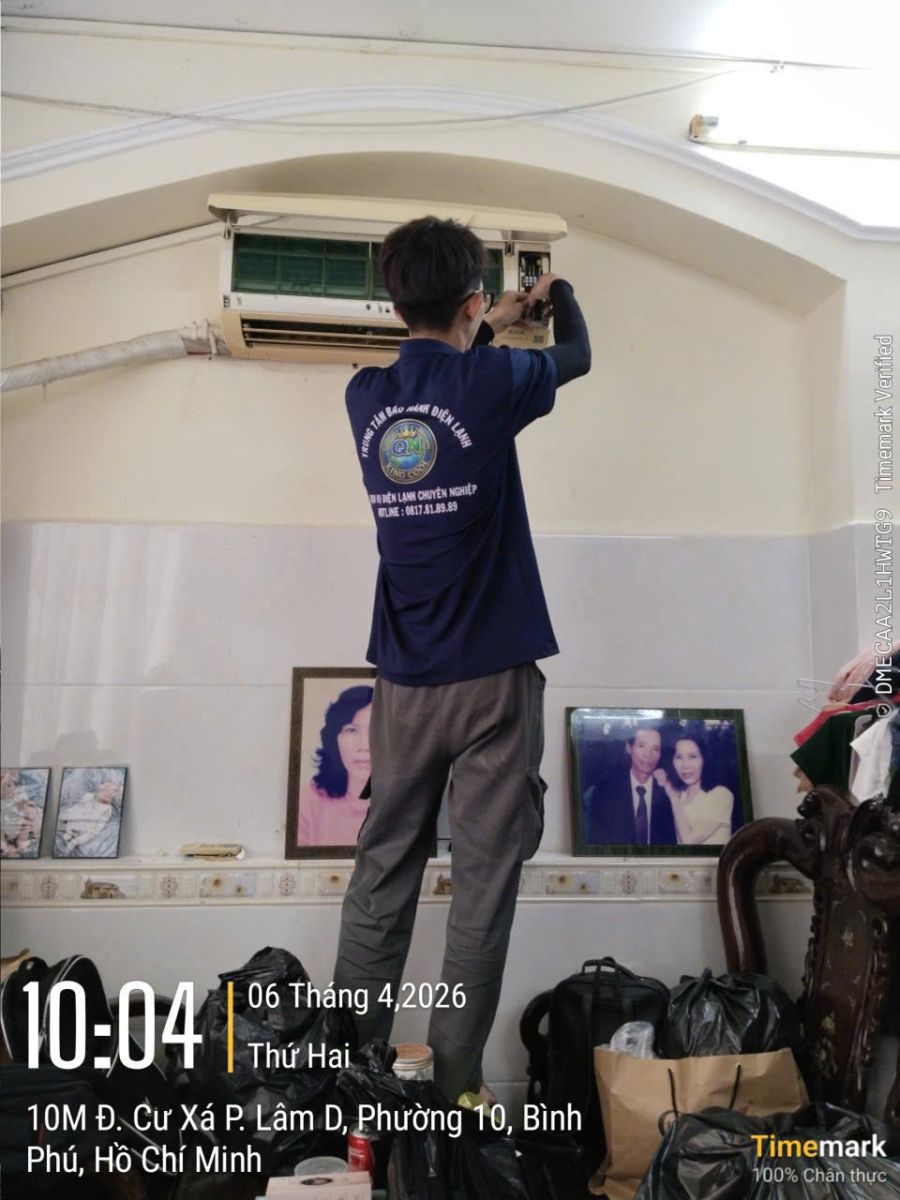 Di dời máy lạnh đường Võ Văn Kiệt Bình Tân