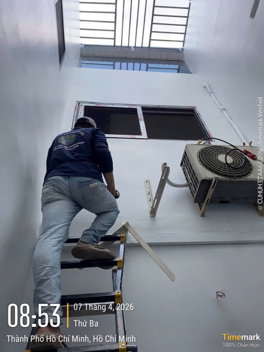 Địa chỉ vệ sinh máy lạnh uy tín tại đường Võ Văn Vân