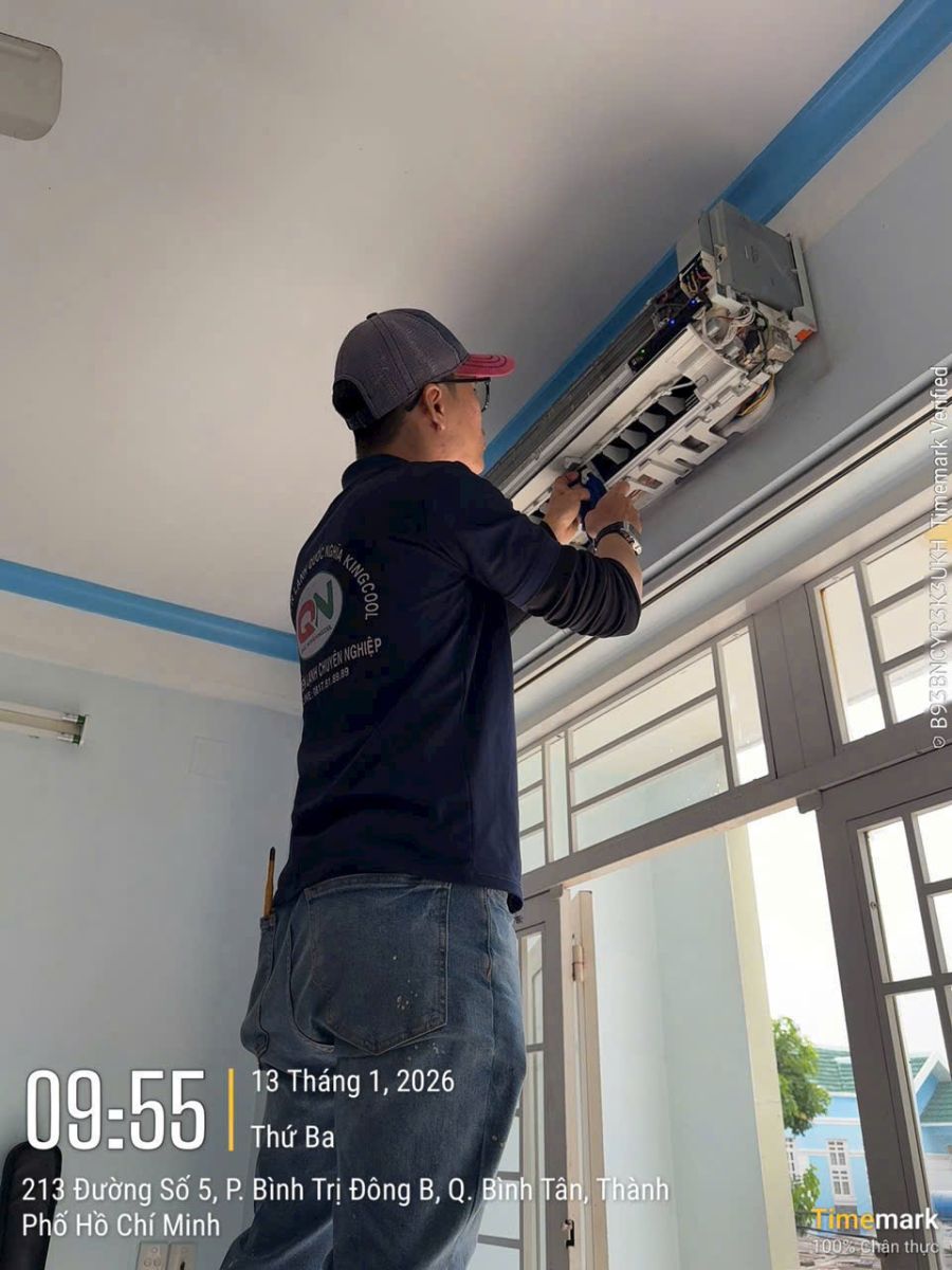 Sửa Máy Lạnh Bình Hưng Hòa Bình Tân 