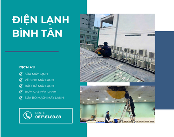 điện lạnh Bình Tân chuyên chung cư - nhà phố - văn phòng