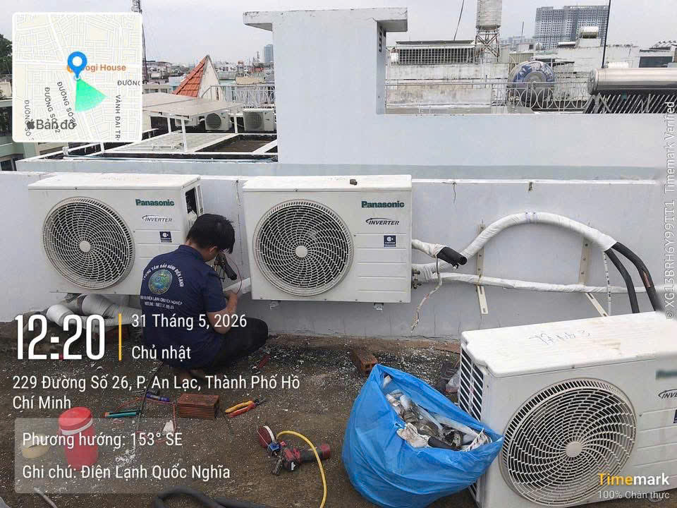 Cục nóng máy lạnh kêu to do đâu