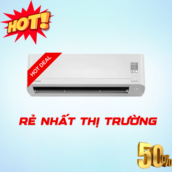 Máy Lạnh Toshiba Inverter 1.5HP RAS-H13S4KCV2G-V 