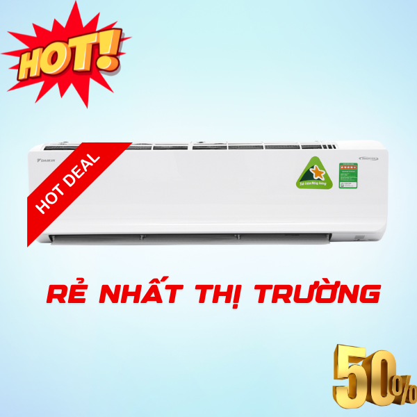 Máy lạnh Daikin Inverter 2 HP FTKC50TVMV